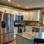 After cabinet refacing