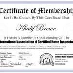 Membership Certification