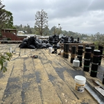 Foam roof remove/replaced