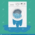 flooded washer