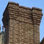 Top of Fireplace (exterior)