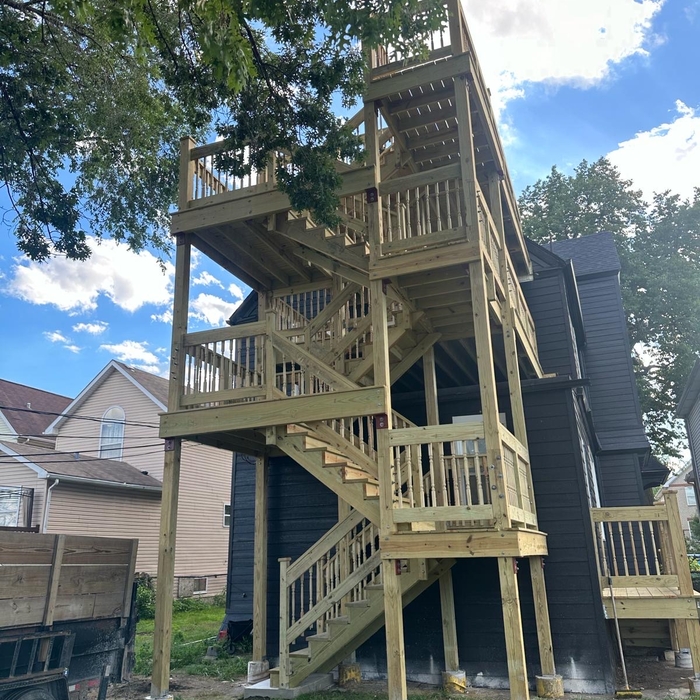 Three Story Porch *