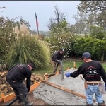 Pouring the Concrete