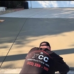 Finishing the Driveway