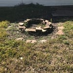 Fire Pit Before