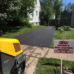 Asphalt installation