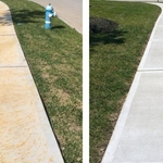 Sidewalk Before and After