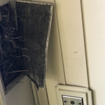 Nests removed from vents