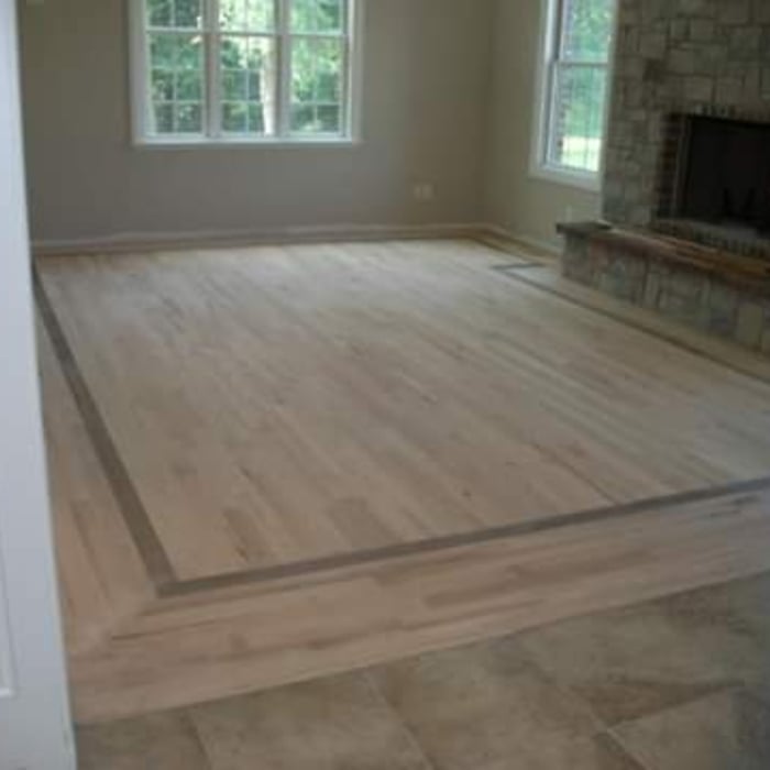 Red oak pre sanding