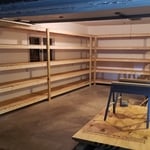 Shelving Completed