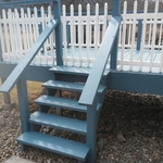 Stain Deck & Stairs (after)