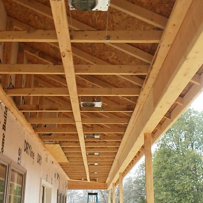 recessed lighting on new construction