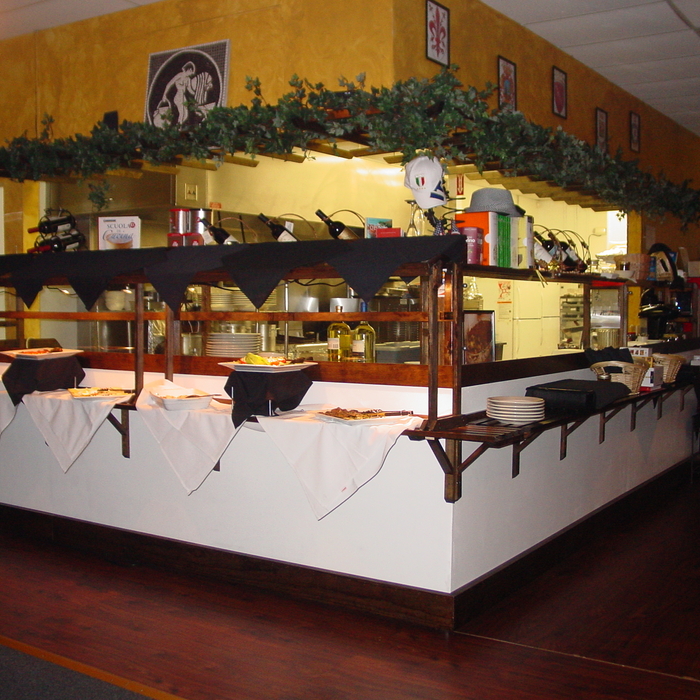 Open Restaurant Kitchen Custom Table