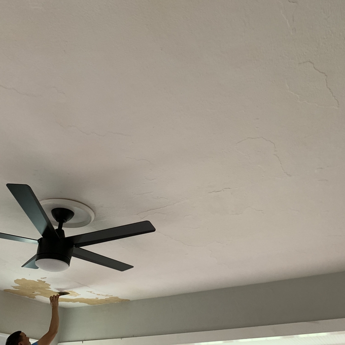 Downtown finish repair.