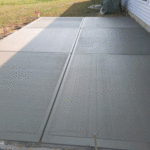 Concrete Patio Install