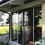 Sliding glass door