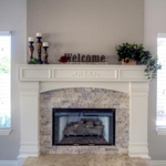 Custom Fireplace.