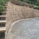 After Photo of Retaining Wall