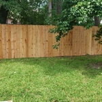 Cedar Fence Installation