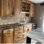 Hickory cabinets