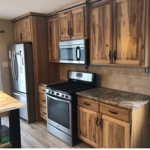 Hickory cabinets