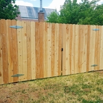 Different View of the wood fence