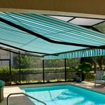 Beautiful Awning Over Pool