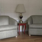 2 New Barrel Chairs