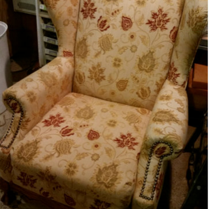 Reupholstered