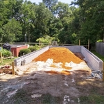 retaining wall/slab