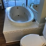 Before - Tiled Tub
