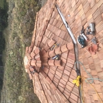 New roof installation