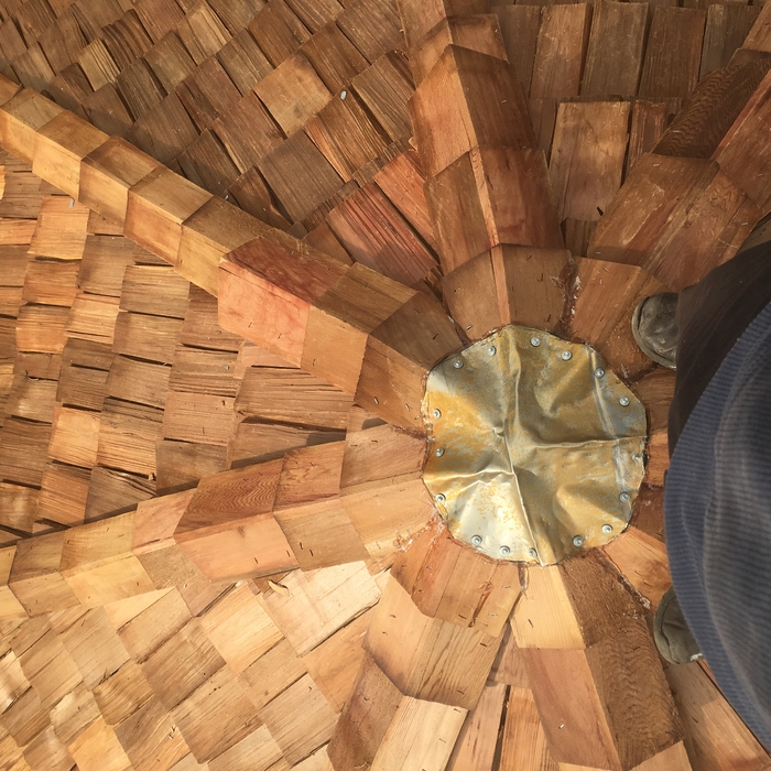 New roof installation