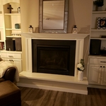 Floor and whte paint