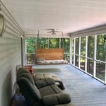 6 ft. by 7 ft. swing / bed