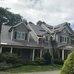 Synthetic roof slate tiles