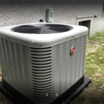 Rheem AC installation
