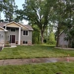 Sod and Rock Bed Install