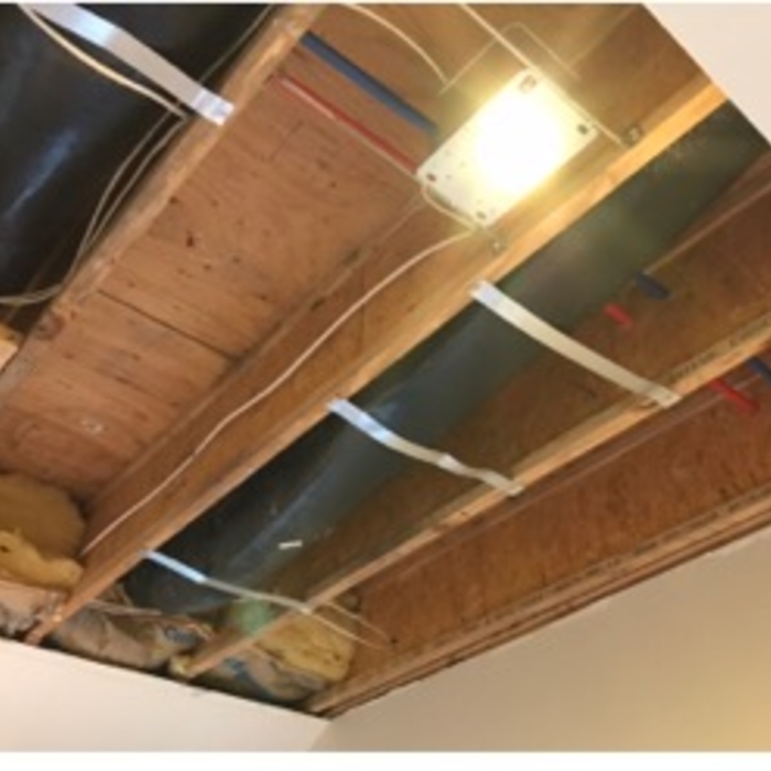 Gutted Ceiling