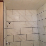 Shower wall