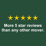 More 5 Star Reviews Than Any Other Mover