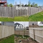 Exterior cleaning project