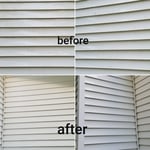 Exterior cleaning project