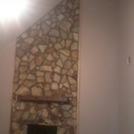 Brick Fireplace
