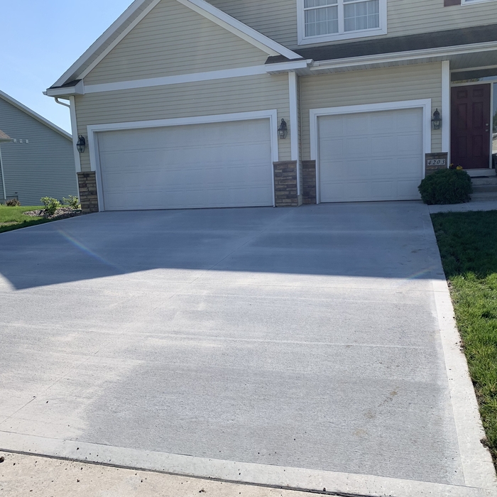 driveway replaced