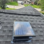 30 watt attic depot solar fan