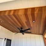 Custom lanai ceiling