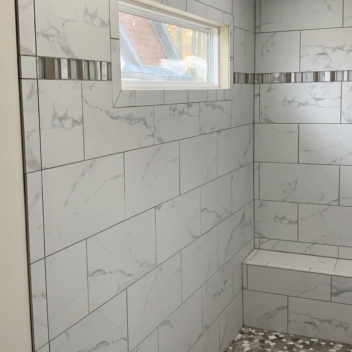 Porcelain shower