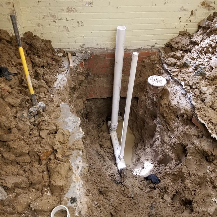 Sewer main repair
