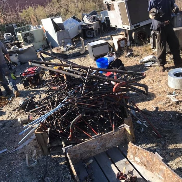 Recycling from AC company